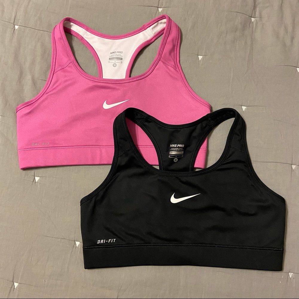 Set of 2 Nike Pro Dri-Fit sports bras